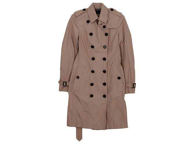Burberry Sandringham Trench Coat Size Pink