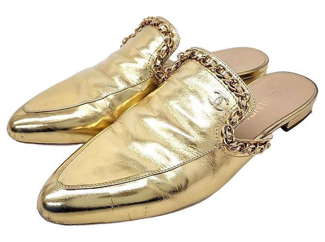 2.55 Chanel Mule Golden