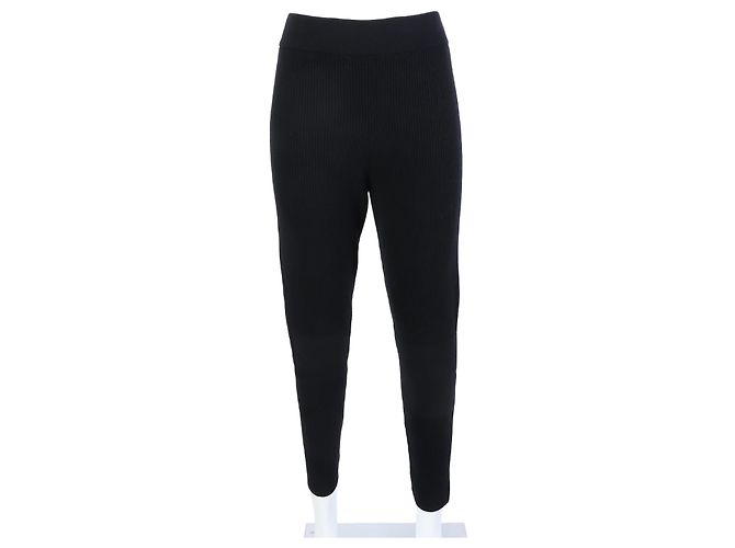 Hermès Banded Knit Pants Black