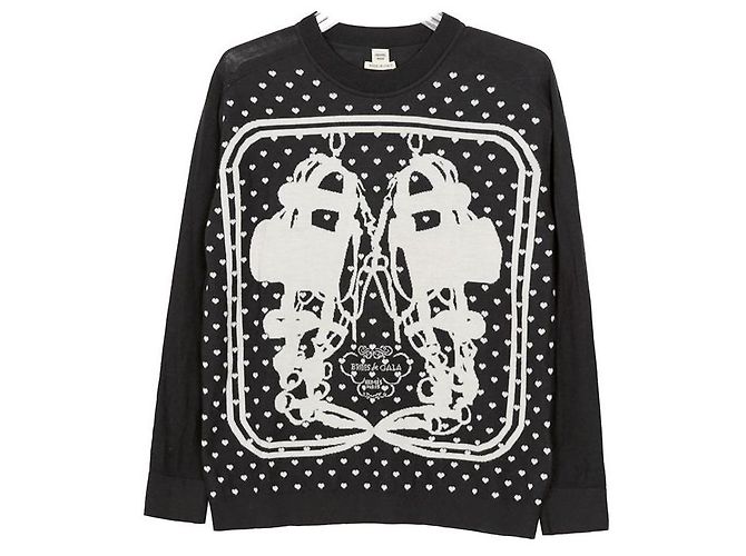 Hermès Taille Mariée de Gala Tricot Bleu 