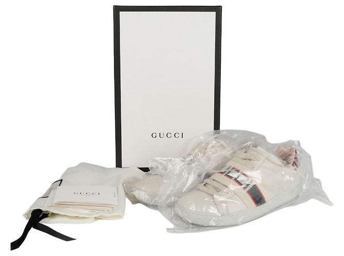 Gucci Ace Banding Sneaker Weiß