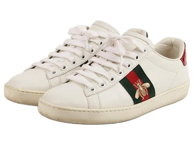 Gucci Ace Bee Sneaker Weiß