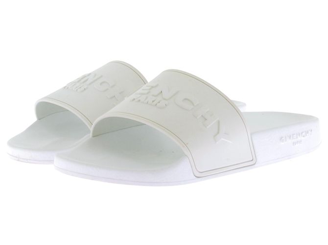 Givenchy Weiße flache Mules