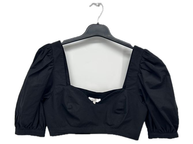 Autre Marque Top de algodón negro ZHIGGIE