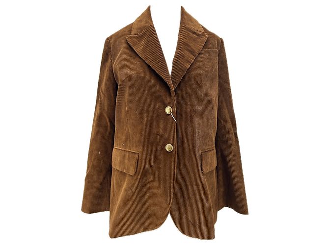 Autre Marque Brauner Cordblazer