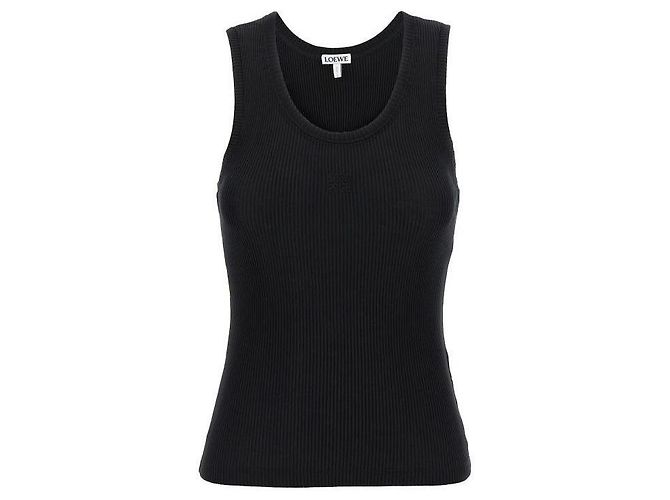 Loewe Top Anagram in Seta Anagram Nero