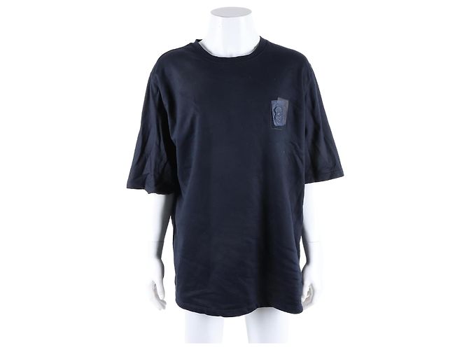 Maglietta a Maniche Corte Hermès Blu