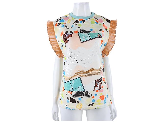 Ärmelloses Top von Louis Vuitton Mehrfarben