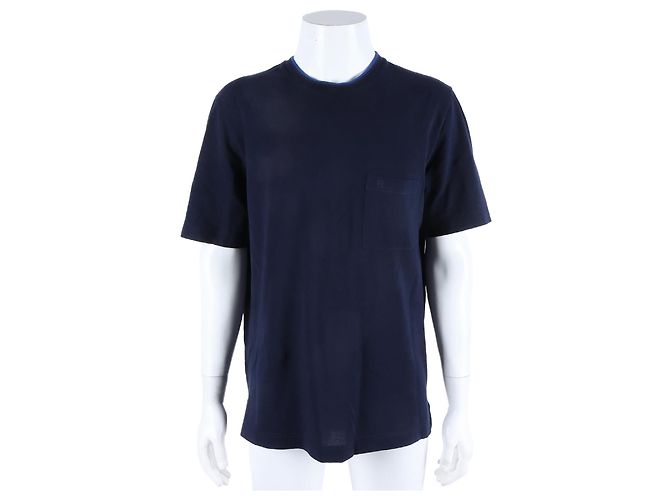 Hermès Maniche Corte Blu 