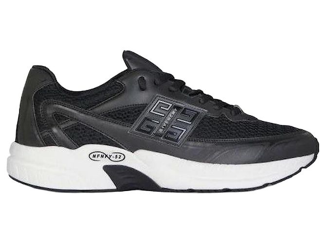 Givenchy Leder-Runner Schwarz