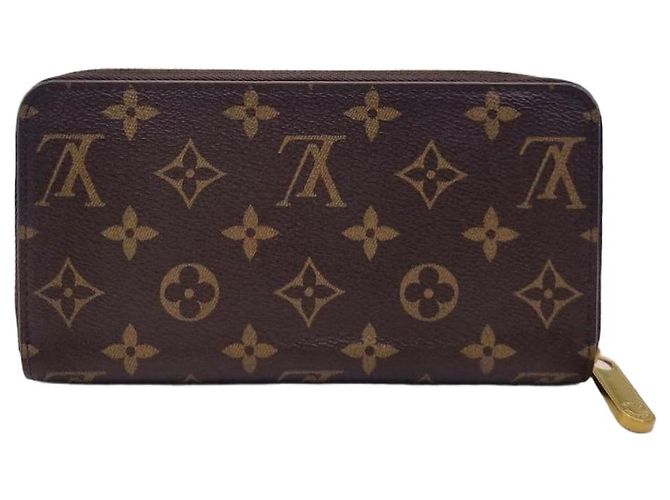 Louis Vuitton Women's Long Wallet with Chip Brown