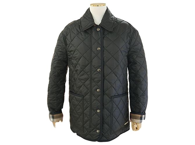 Burberry Dalry Quilted Jacket Polyester Black