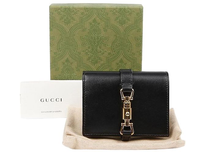 Gucci Tarjetero Jackie Negro