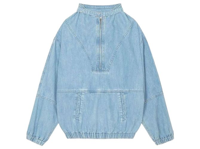 Isabel Marant Denim Half Jacket Blue