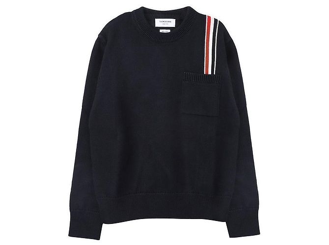 Thom Browne Rollkragenpullover Blau 
