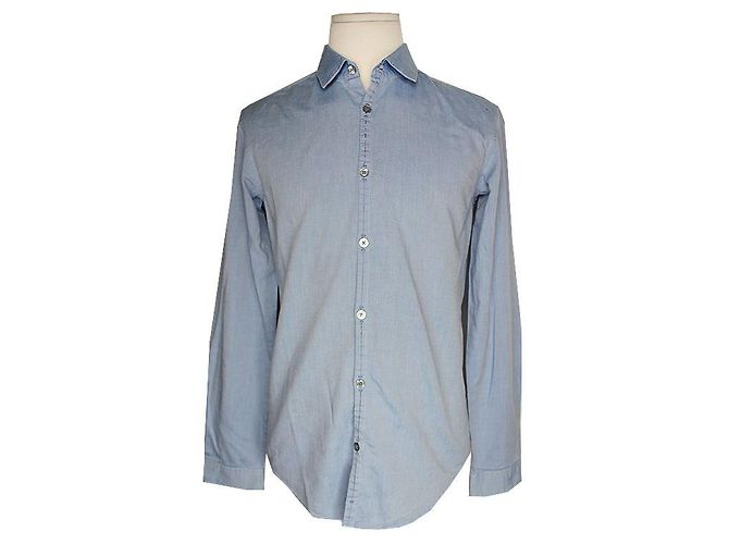 Hugo Boss Camicia da Uomo Boss Azzurra Blu
