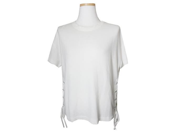 Rag & Bone Ivory String T-shirt Weiß 