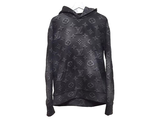 Louis Vuitton Monogram Hoodie von Virgil Abloh Braun