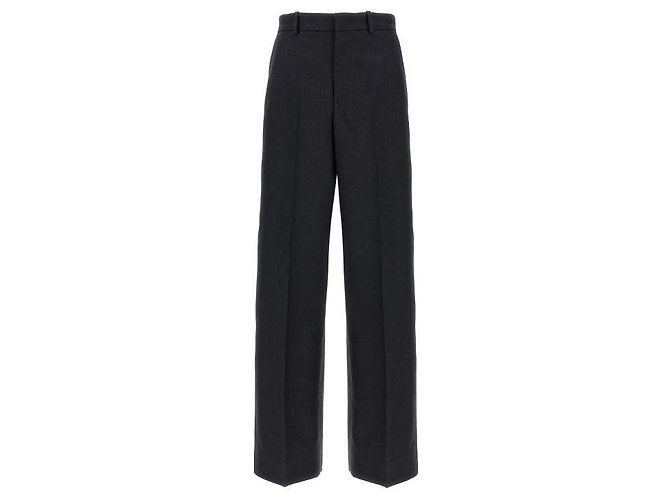 Gucci Wool Tailored Pants Black
