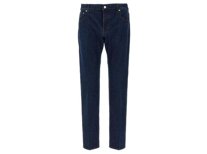 Gucci Calças de ganga afuniladas Azul