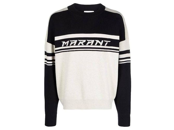 Isabel Marant Baumwollpullover Schwarz 