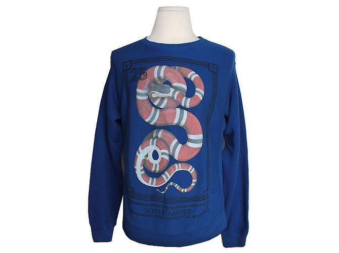 Gucci Royal Blue Men's Sweatshirt