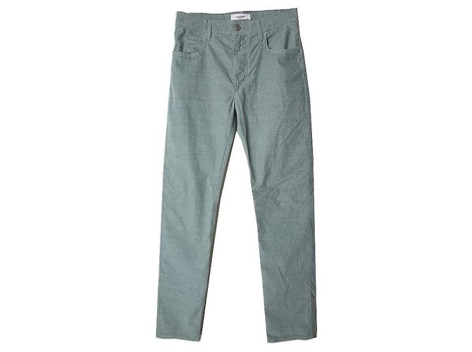 Pantalones de pana verde menta Isabel Marant