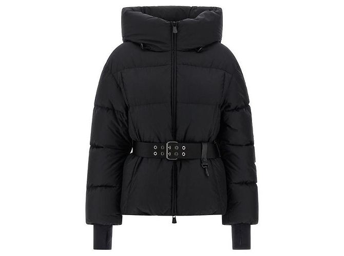 Moncler Grenoble Nisene Hooded Down Jacket Black
