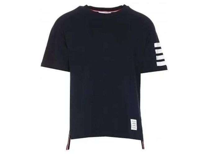 Thom Browne Kurzarm-T-Shirt aus Baumwolle