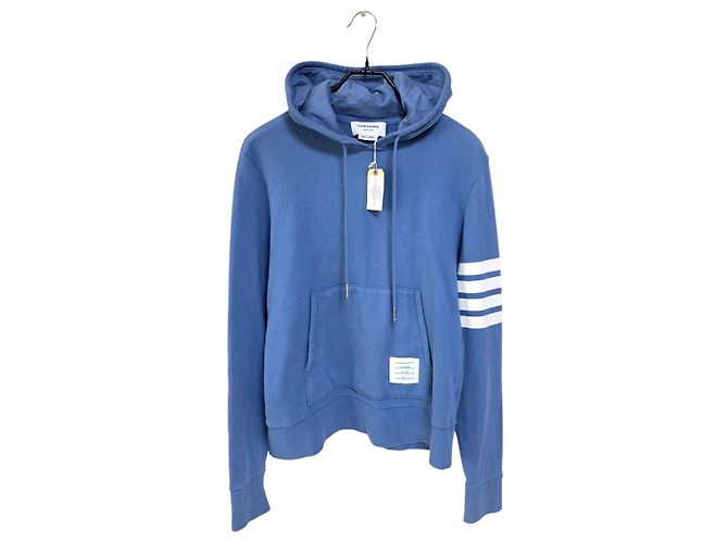 Thom Browne Sudadera con capucha Azul
