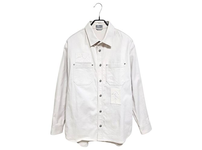 Dior Daniel Arsham Denim Jacket Brown