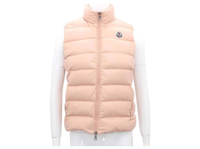 Colete acolchoado Moncler Gani Rosa