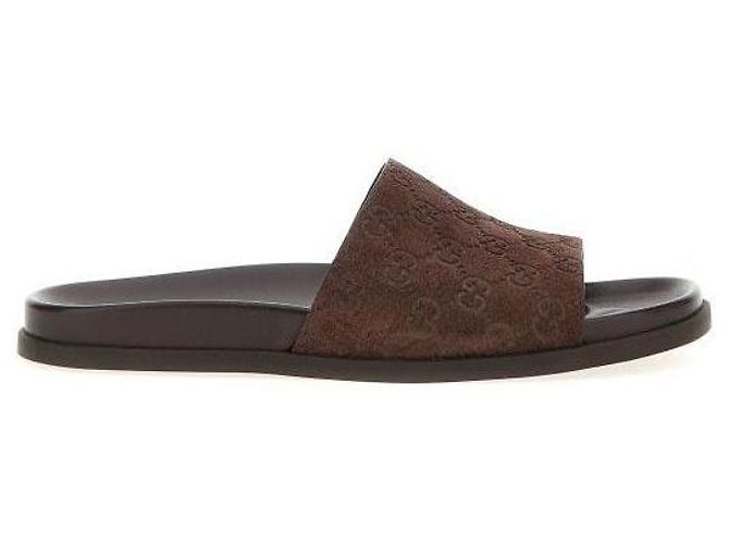 Gucci Sandali Slide AADUO Marrone