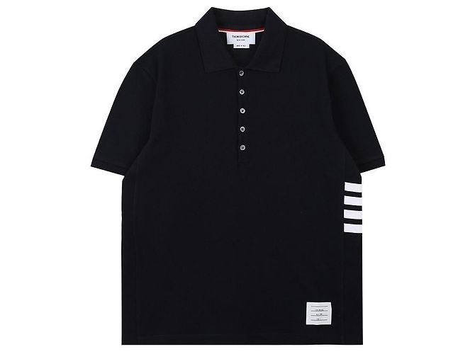 Thom Browne Poloshirt Blau 