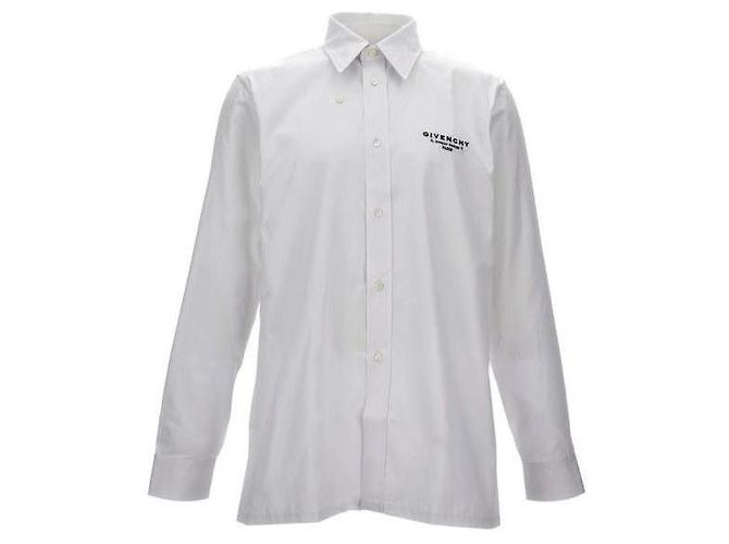 Givenchy Stamp Print Poplin Shirt