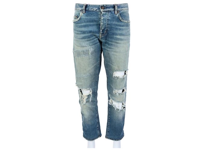 Saint Laurent Jeans Blau