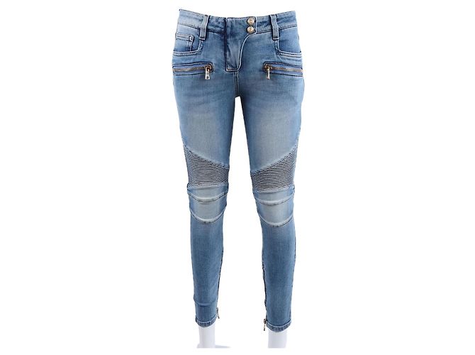 Balmain Denim Pants Blue