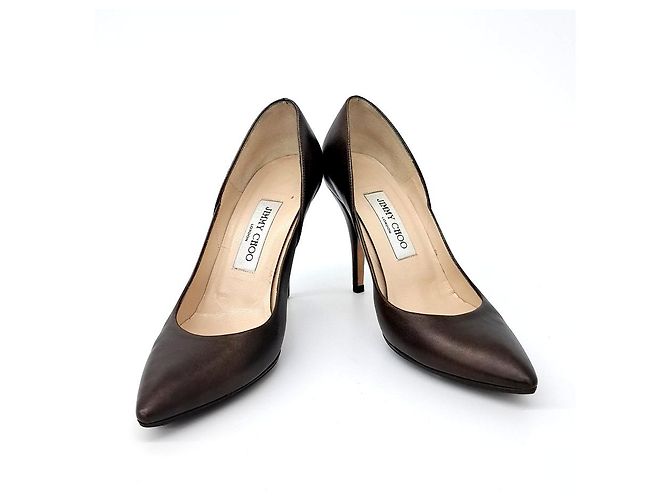 Jimmy Choo Schuhe Braun