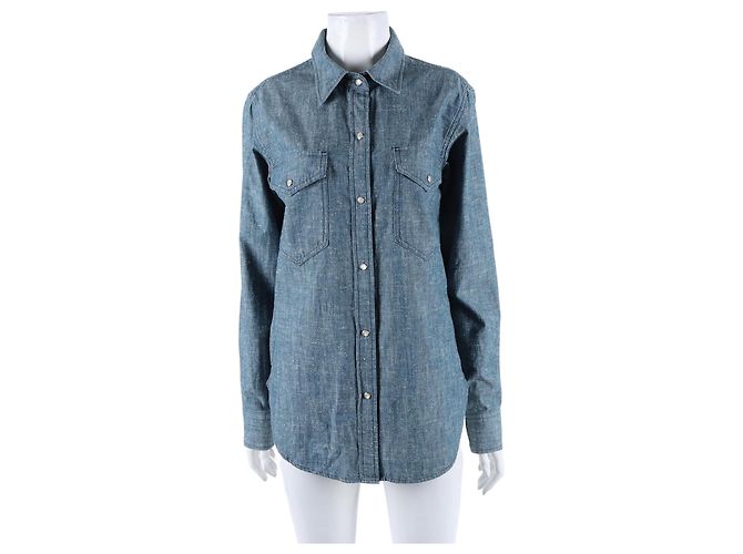 Isabel Marant Étoile Hemd Blau 