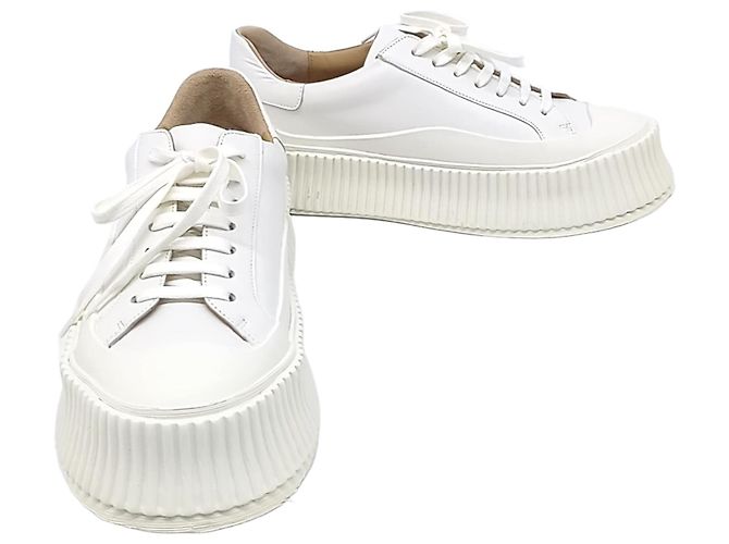Baskets Jil Sander Blanc