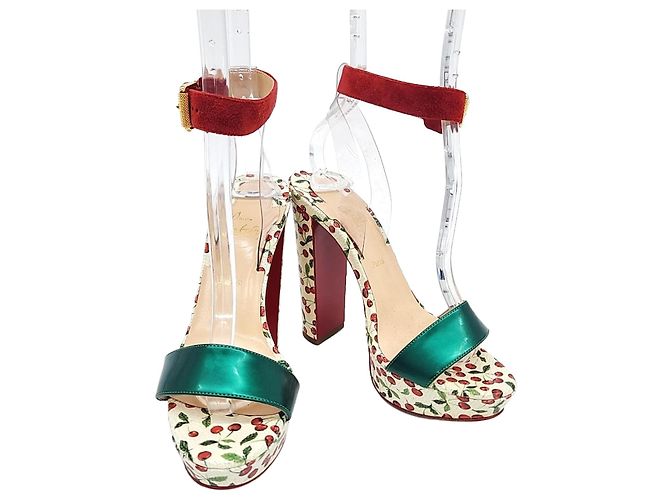 Sandali Christian Louboutin Multicolore