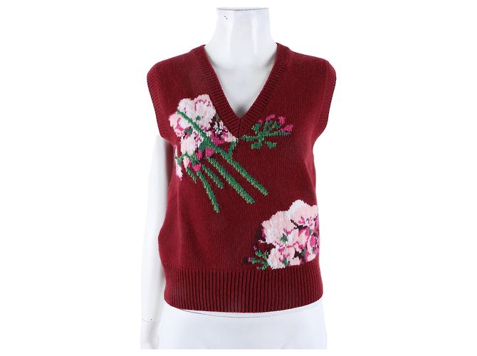 Gucci Strickweste Rot 