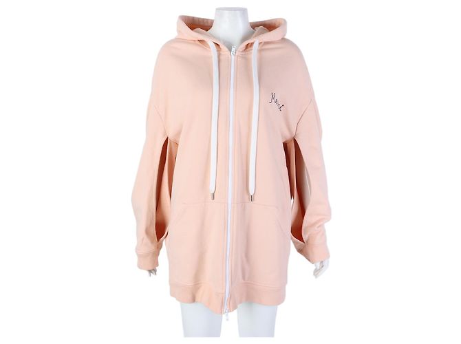 Giacca con cappuccio e zip Marni Rosa