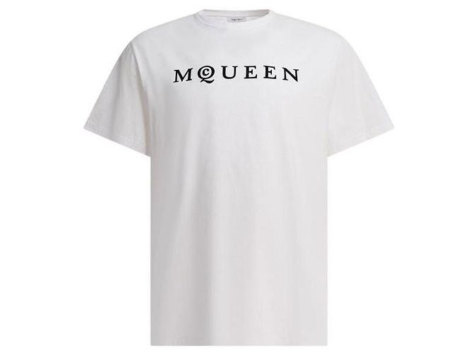 Alexander Mcqueen T-Shirt QTADD Bianco