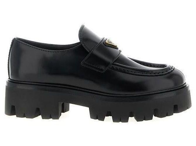 Prada Gepolsterter Lederloafer