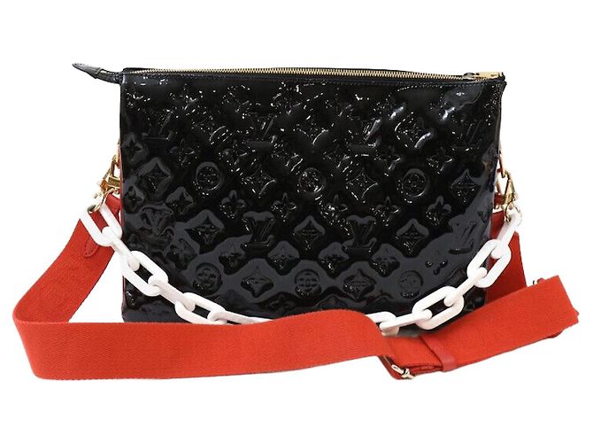 Louis Vuitton Borsa a tracolla Verni Coussin MM Nero