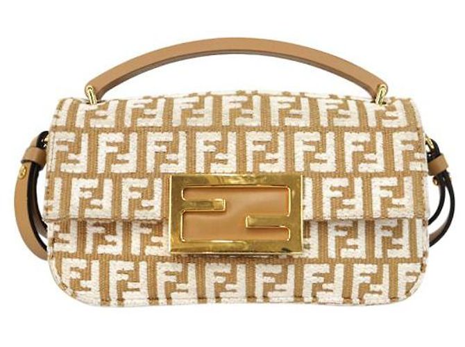 Fendi Bolsa bege Marrom