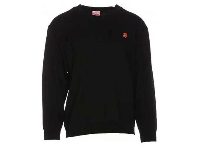Kenzo Flower Patch Wool Knit