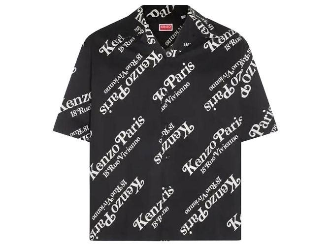 Kenzo Camicia oversize Nero 