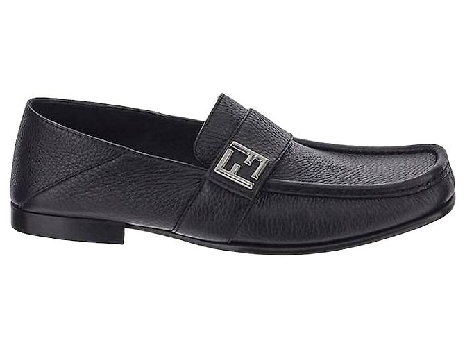 Fendi Lederloafer FF Squared